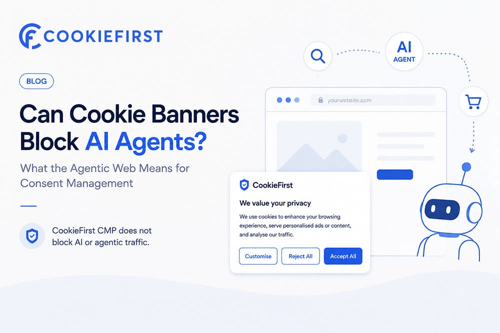 Can cookie banners block AI traffic and AI agents ? CookieFirst CMP does not block them.